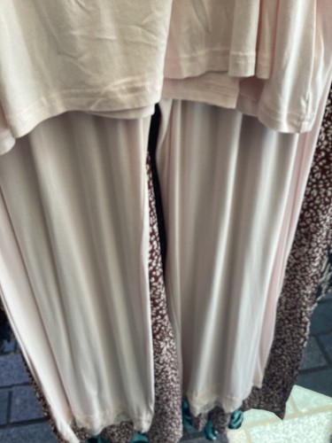 pretty secrets pink soft cotton/ lace pj set uk size 28/30 bnip - Picture 4 of 4