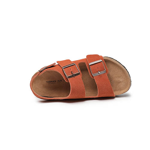 Frosted Cork Bottom Slippers, Adjustable Leather Sandals, Unisex 4402 - Picture 34 of 56