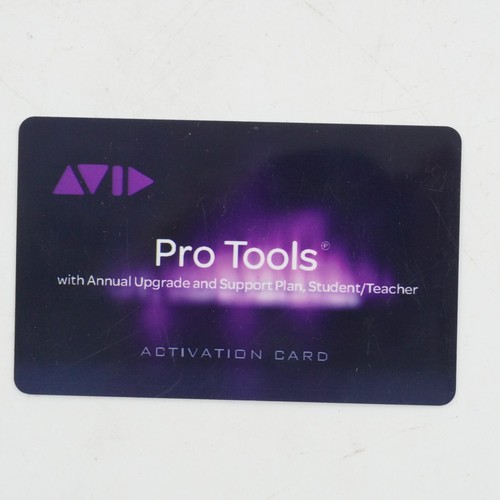 Avid 9900-71236-00 Pro Tools 2016 Student Teacher iLok And Card For Parts - Picture 8 of 10