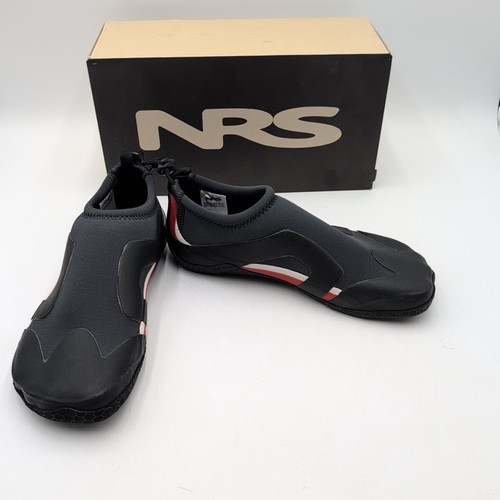 NRS Kinetic Wetshoe Neoprene Water Shoes Men's 13 Red Black NEW - Picture 3 of 7
