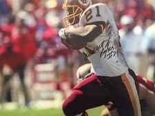 EARNEST BYNER Signed Autographed WASHING REDSKINS 11x14 Photo Cleveland Browns