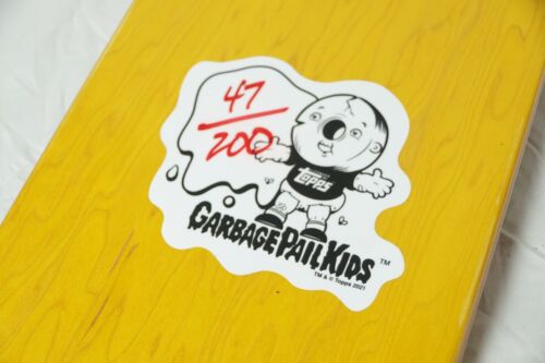 Garbage Pail Kids Get a Grip "BARF-A-RAMA Skateboard 47/200 with Card & Barf Bag - Picture 5 of 12