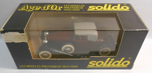Modellino in metallo scala 1/43 Solido - SO231 CORD L 29 55 ROSSO/GRIGIO - Foto 2 di 2