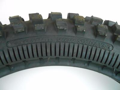 NOS TIRE BARUM 3.25/3.50-18 S23 SPECIAL SIX DAYS AHRMA OFFROAD MOTOCROSS KNOBBY