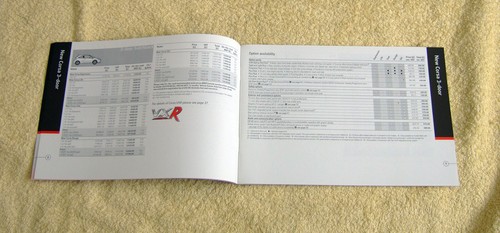 Vauxhall Car Price Guide 1st May 2007, Corsa D, Astra H, Vectra C, Monaro, VXR - Picture 3 of 6