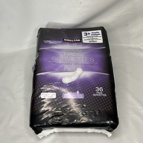 KIRKLAND SIGNATURE Women'S Pads 36 Pack 100421991 - Picture 2 of 5