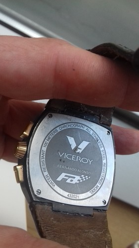 Viceroy 432021 CHRONOGRAPH FERNANDO ALONSO WATCH VINTAGE QUARTZ MONTRE UHR RELOJ - Imagen 3 de 12