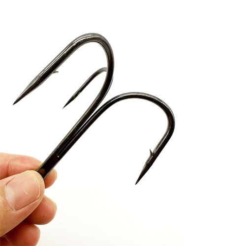 5PCS 10PCS 20PCS Fishing Treble Hooks Large Size 4/0#-12/0# Strong Sharp Trip... - Picture 3 of 6
