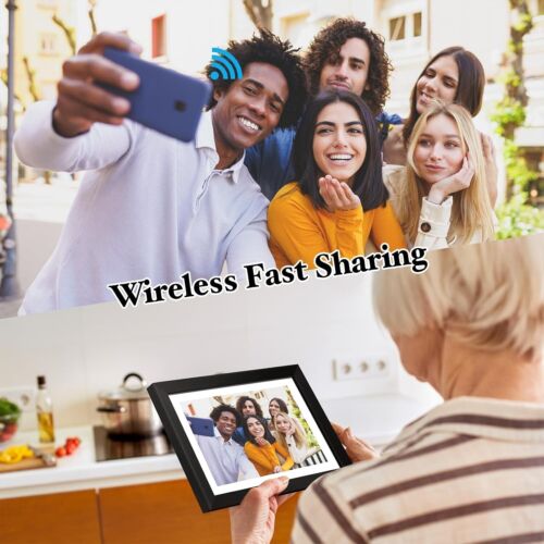 WiFi-Enabled 10.1 Inch Picture Frame with Stunning HD Display & Custom Functions - Picture 4 of 9