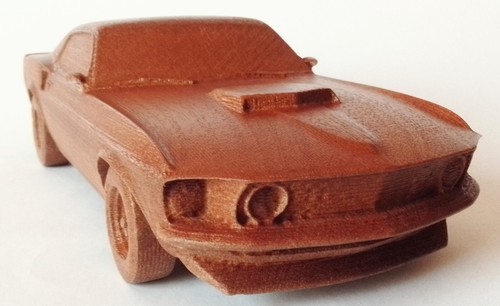 1:15 Mustang Boss 429 Holz Muscle Car selten Modell Maßstab Replika andere auf Anfrage - Bild 1 von 10