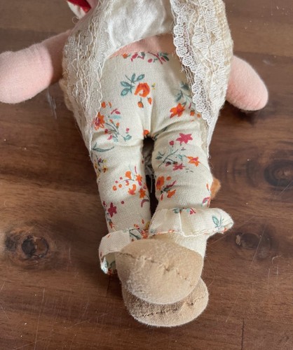 Muñeca Knickerbocker Holly Hobbie's Friend Carrie 9" tela pequeña trapo - Imagen 5 de 6