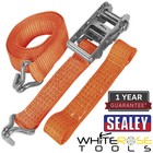 Sealey Ratchet Tie Down 50mm x 3m Alloy Wheel Single 5000kg Car Transporter