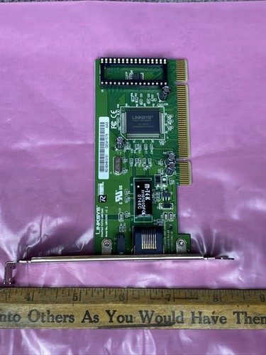 Linksys GEM1578 Genuine Desktop Ethernet 10/100 LAN Card Network Card - Picture 4 of 8