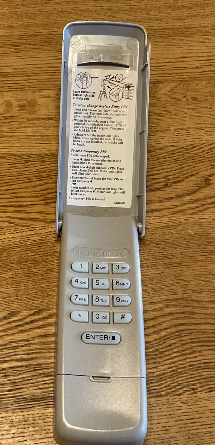 Chamberlain 940ESTD Garage Opener Keyless Entry Pad Wall Control