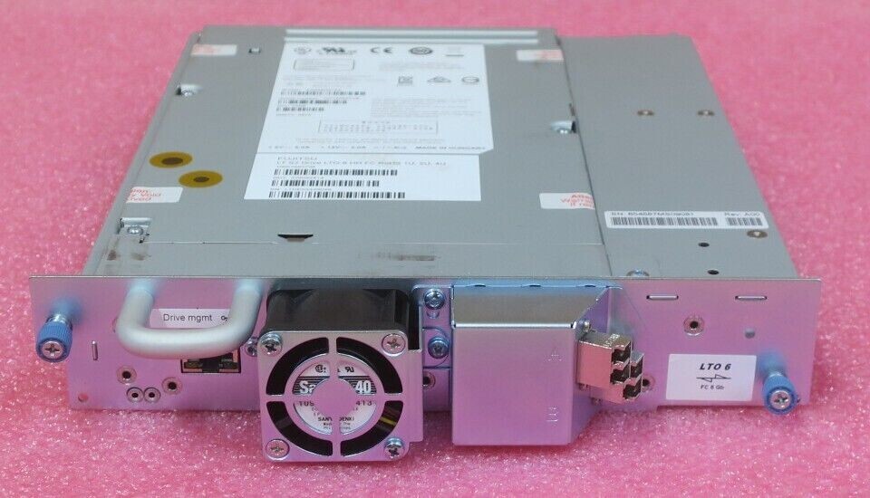 Fujitsu Eternus LT S2 LTO-6 HH 8Gb FC Fibre Channel Tape