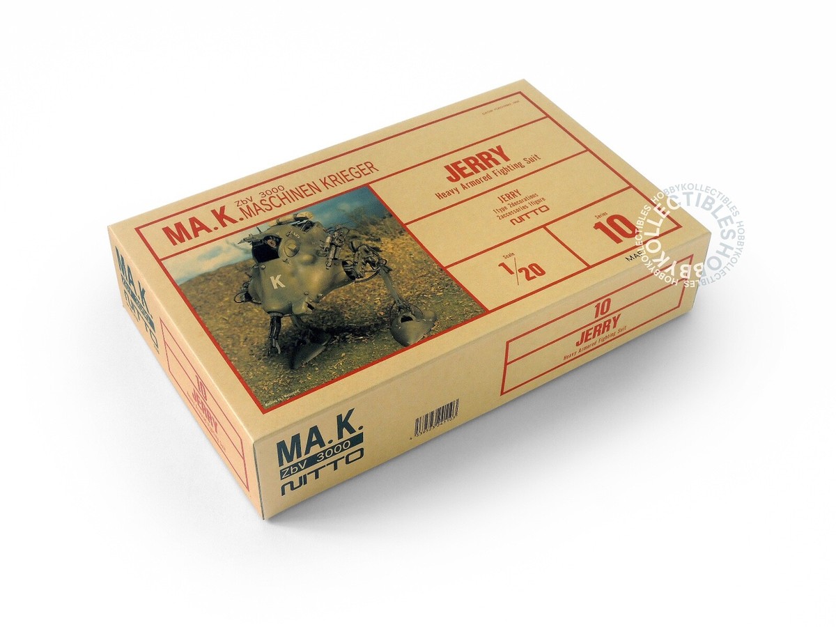 NITTO JERRY 重装甲戦闘スーツ 1/20 Ma.K Nitto (SF3D) 1/20 #10 Jerry Heavy Armored Fighting Suit