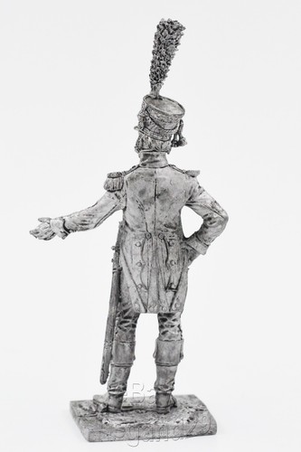 Fusilero Cazador Oficial de la Guardia Imperial. Soldado de juguete de hojalata Francia 1806-14 54 mm - Imagen 4 de 6
