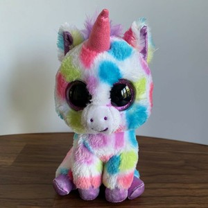 ty beanie boos wishful unicorn plush