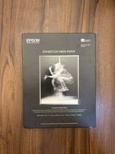 Epson Exhibition Fiber Paper | 8.5 x 11" - 25 Sheets NEW