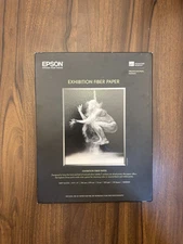 Epson Exhibition Fiber Paper | 8.5 x 11" - 25 Sheets NEW