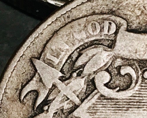 1867 Two Cent Piece 2C Ungraded Choice DOUBLE DIE OBVERSE US Copper Coin CC28221 - Picture 4 of 7