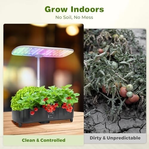 Hydrokultur Anzuchtsystem Kit 15 Schoten Nebel Kräuter Garten Indoor Garten Indo... - Bild 3 von 8