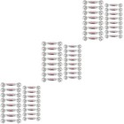  Set of 3 Schrankknöpfe Schrankgriff Kabinettsgriff Griffe Aus Edelstahl