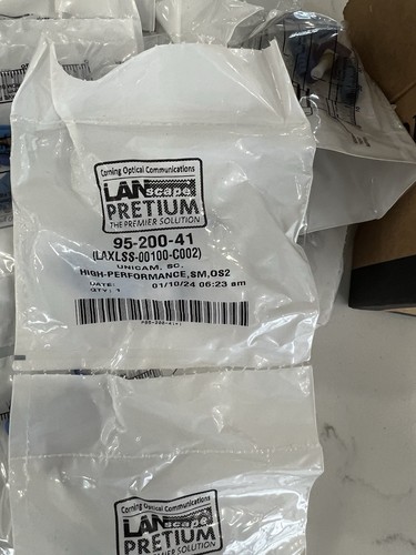 95-200-41 SC/UPC SM OS2 Unicam Connectors 25Pack - Afbeelding 3 van 4