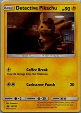 Detective Pikachu Promo SM Promos SM190 NM