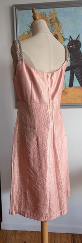 Sacha Drake Lilah Dress Pink Sparkle Size 14 - Picture 3 of 8