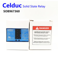 Celduc Solid State Relay SOB967360 -WF1 New In Box (Other models? Just ask)