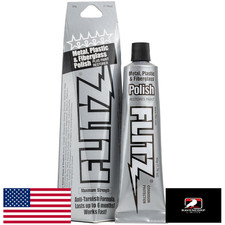 Flitz Multi-Purpose Metal Polish Paste 1.76oz Chrome Stainless Steel Aluminum