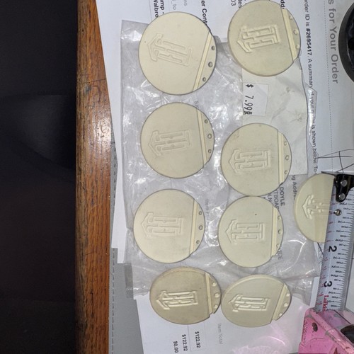 THMarine Off White Scupper Valve Only X9 - 1 3/4”