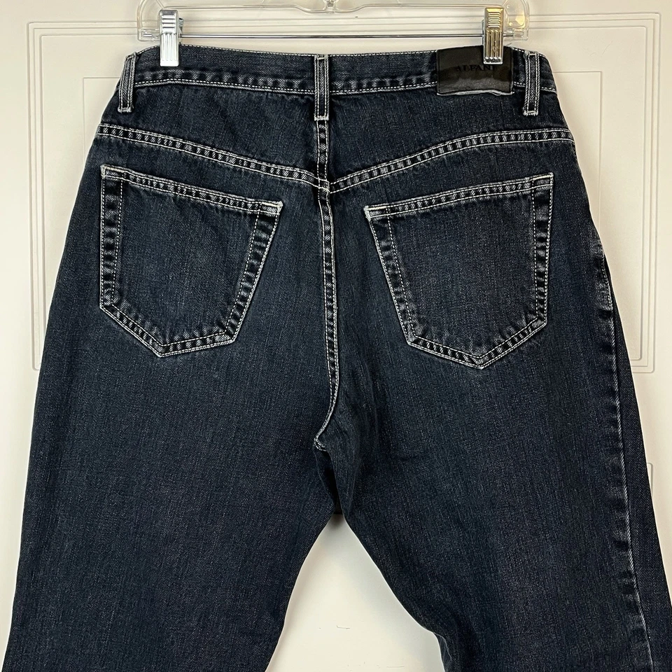 Alfani 牛仔裤男式深水洗直筒牛仔裤尺寸 34x29 100% 棉 — 第 3/4 张图片