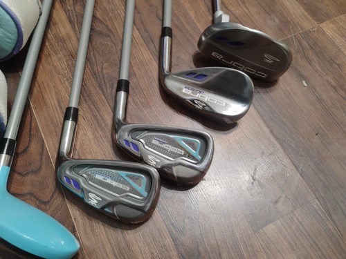 Cobra KING Jr Driver Fairway Hybrid Irons Wedge Putter Bag Set Junior Boys/Girls - Picture 4 of 13