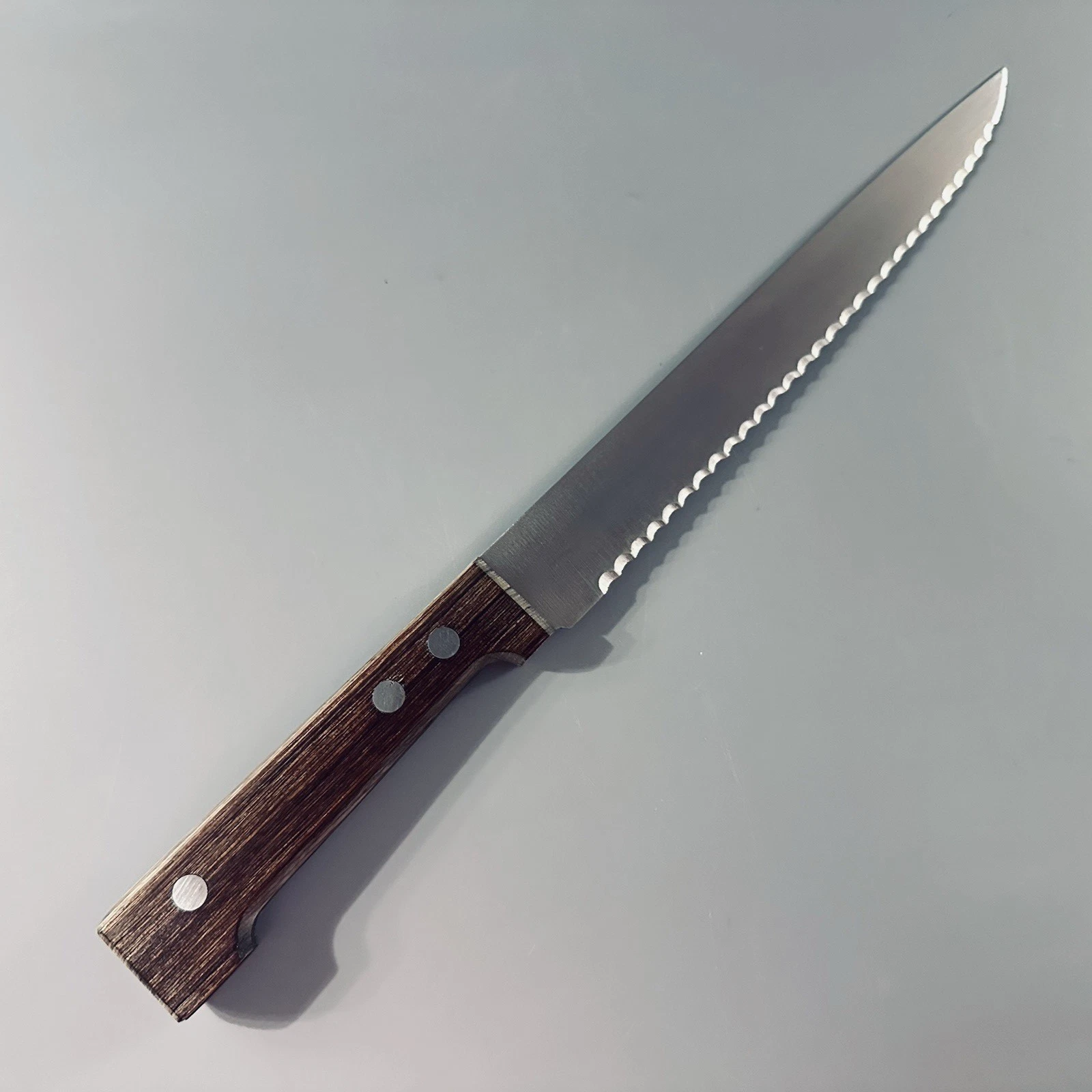 Dansk Serrated Knife Bread Wood Handle International Designs 8.5" Blade
Opens in a new window or tab