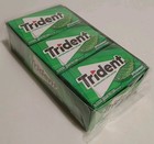 Trident Spearmint Sugar Free Gum 12 Packs of 14 Pieces 168 Total Pieces USA