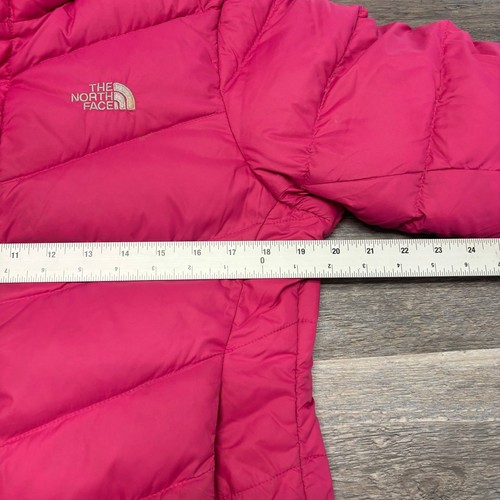 The North Face Hot Pink Girls XL Snap Insulated 550 Down Puffer Jacket Gorpcore - Picture 6 of 10