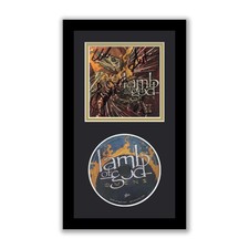 Lamb of God Autographed Signed Framed CD Omens ACOA