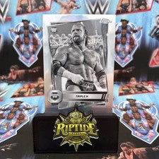 Triple H WWE Topps Chrome 2025 Sepia Refractor (1:2) #22