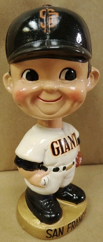 Vintage San Francisco Giants Wackelkopf Krug mit Ball. Sammlerstück.  - Bild 3 von 18