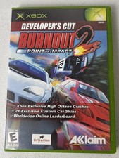 Burnout 2 Point of Impact Developers Cut Xbox Complete CIB w/ Registration 🎮💥