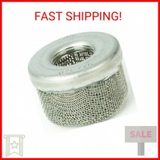 1" Graco 181072 Inlet Strainer Screen, SST Cap Double Screen