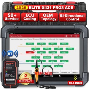 LAUNCH X431 PRO3S V5.0 PRO5 Car Scanner Diagnostic Full System Tools ECU Coding
