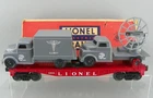Vintage Lionel 6806 PostWar O Flat Car With US NAVY Medical Radar Military Units