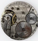 Antique Waltham 16s 11j Model 1888 24 Pocket Watch Movement Parts/Repair