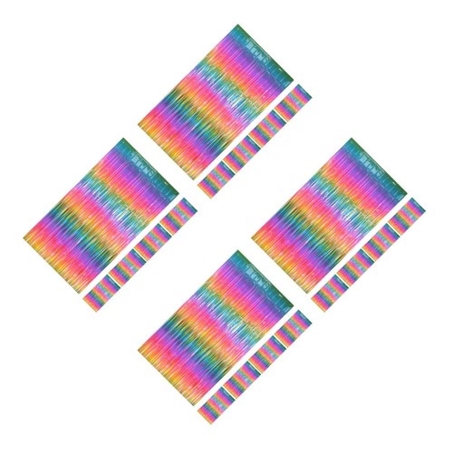  5 Stück Regenbogen Folien Fransen Vorhang: Bunter Lametta Streamer - Metallic Foto - Bild 19 von 19