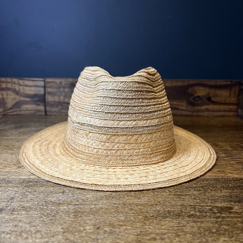 Sombrero mediano Mayser Bodo 57 cm paja cáñamo alemán Foto 2 de 4