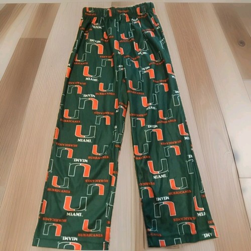 The University Of Miami Hurricanes Pyjamahose Größe Large NCAA Basketball