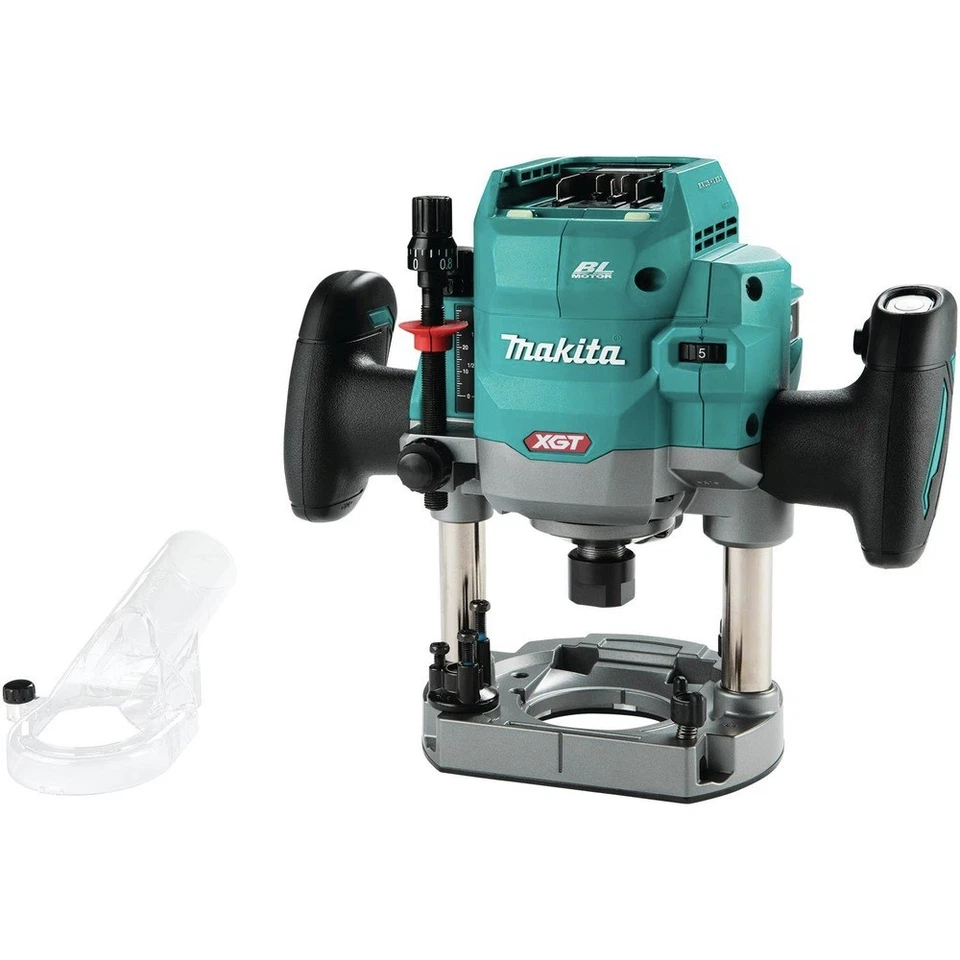 Makita GPR01Z 40V MAX XGT Brushless 2-1/4 Maximum HP Cordless Plunge Router New - Image 2 of 4
